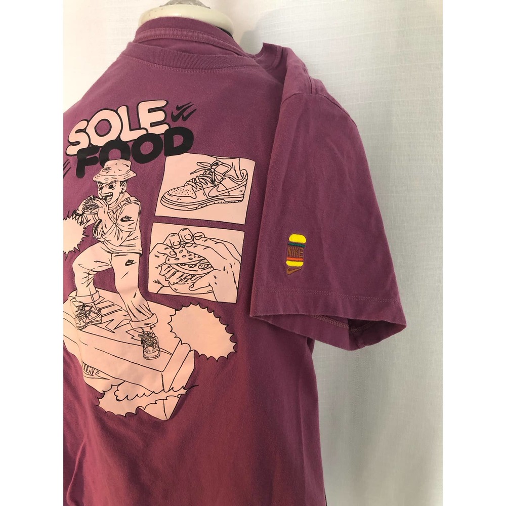 Purple Nike Sole Food t-shirt